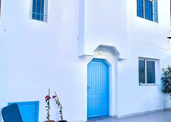 Villa Bleue Agadir Climatisee-Centre-3Chambres